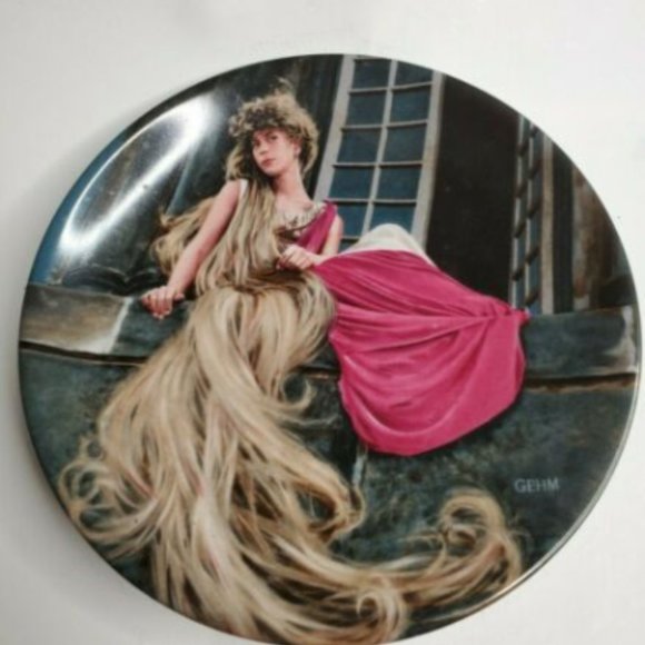1982 Konigszelt Bavaria 'Rapunzel' Collector Plate - Picture 1 of 3